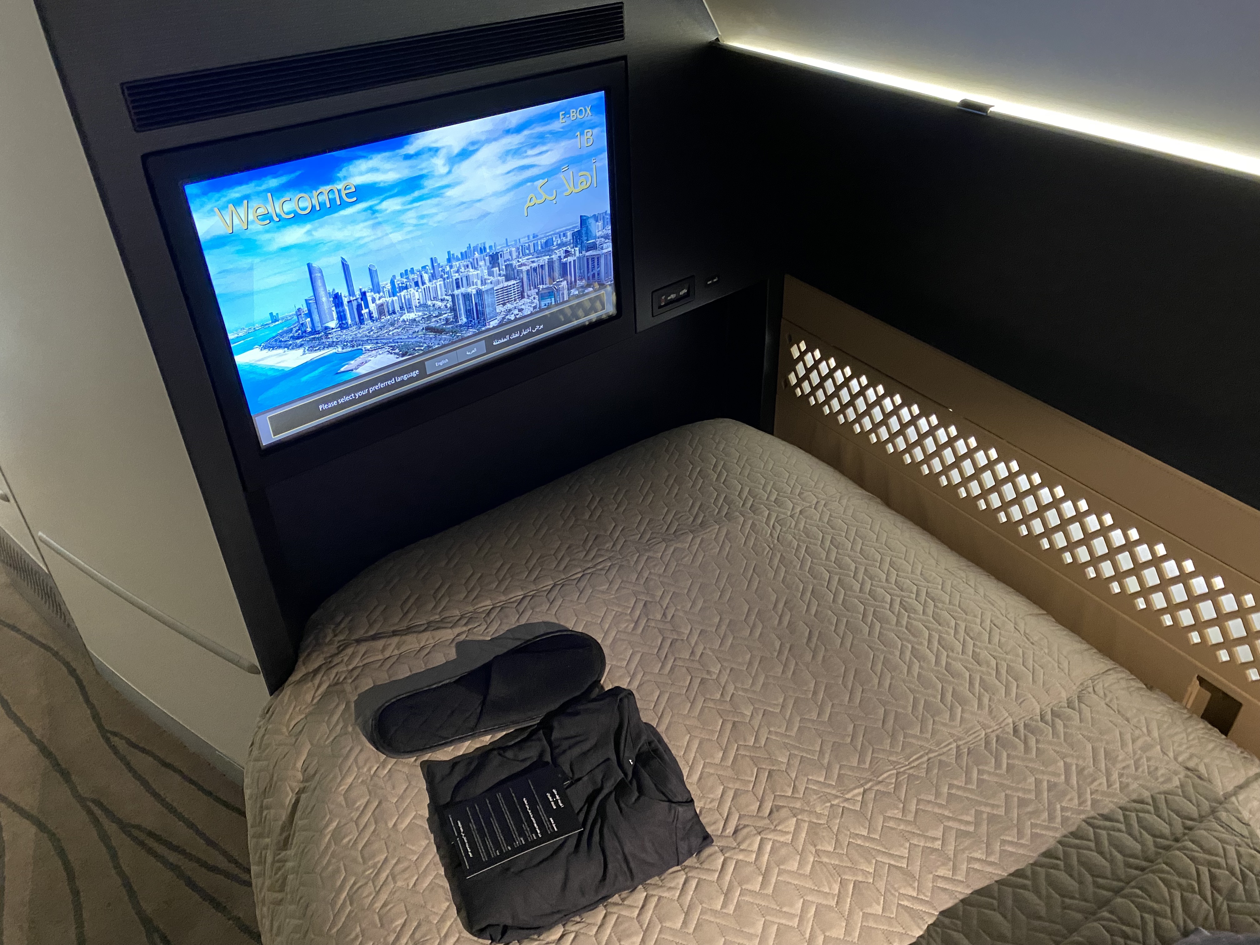 Etihad Airways The Residence Bedroom