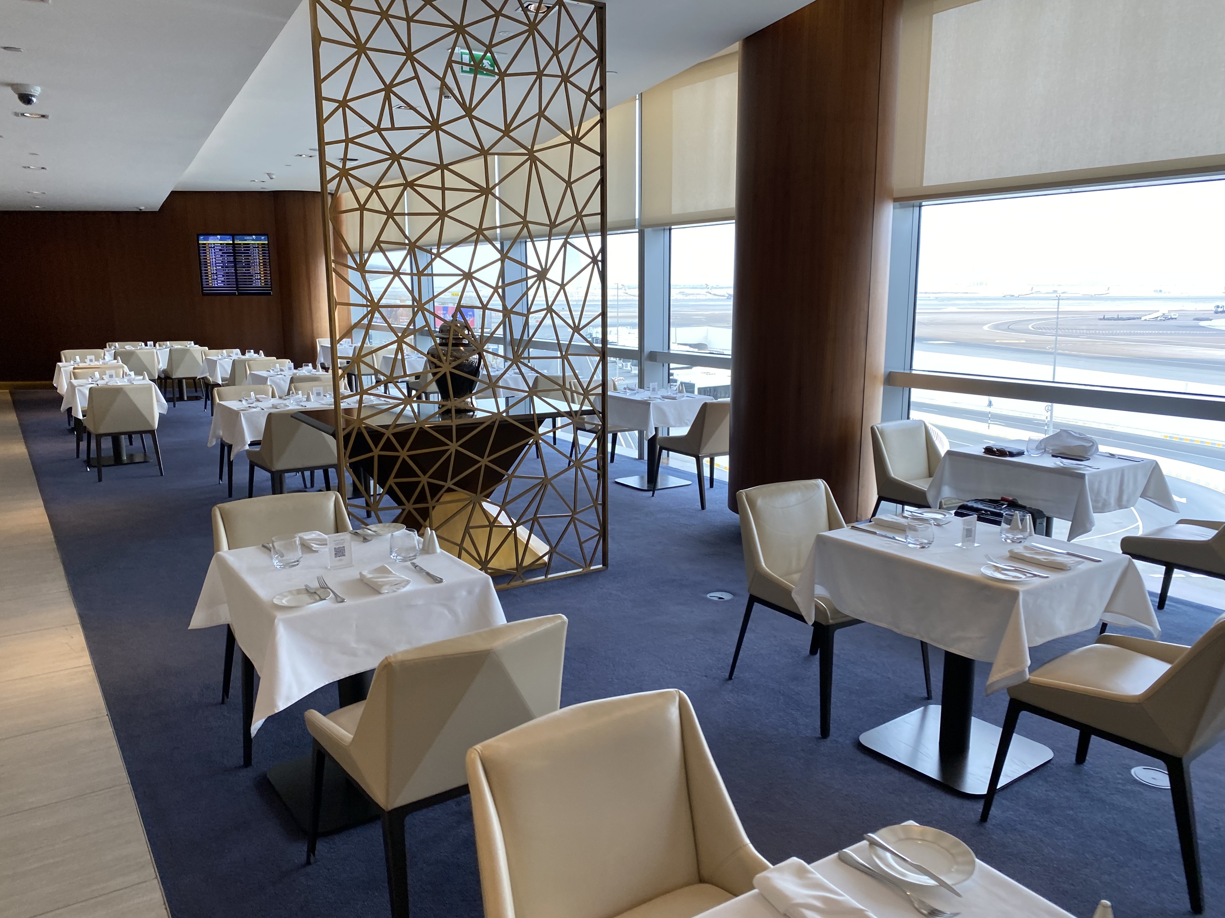Etihad Airways First Class Lounge (AUH) - Dining Room