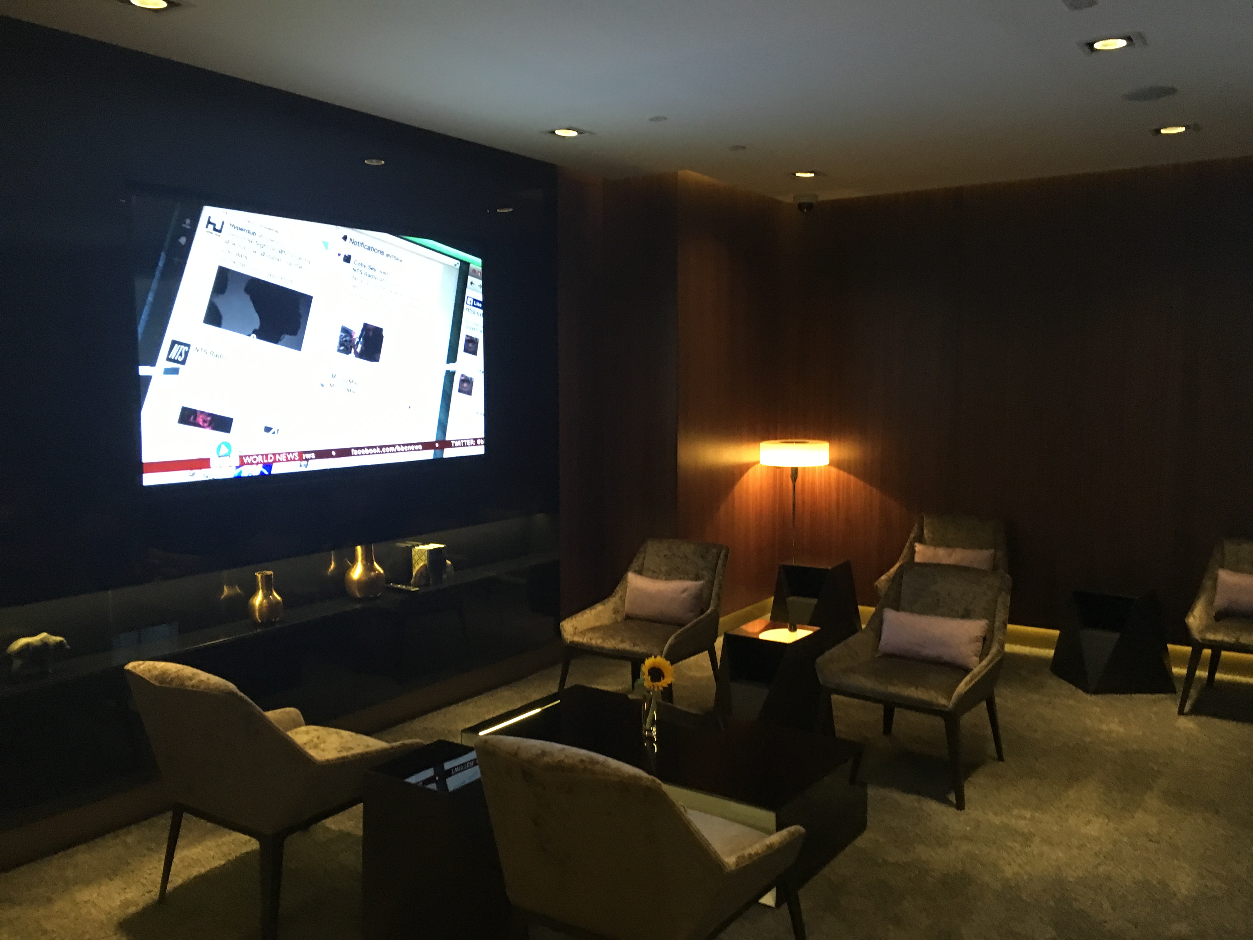 Etihad Airways First Class Lounge (AUH) - The Residence Private Room